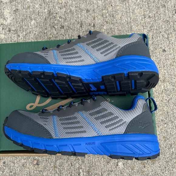Danner Run Time 3" ESD Composite Toe Sneaker Gray/Blue 12374 Women 7.5M NWB - Picture 5 of 9